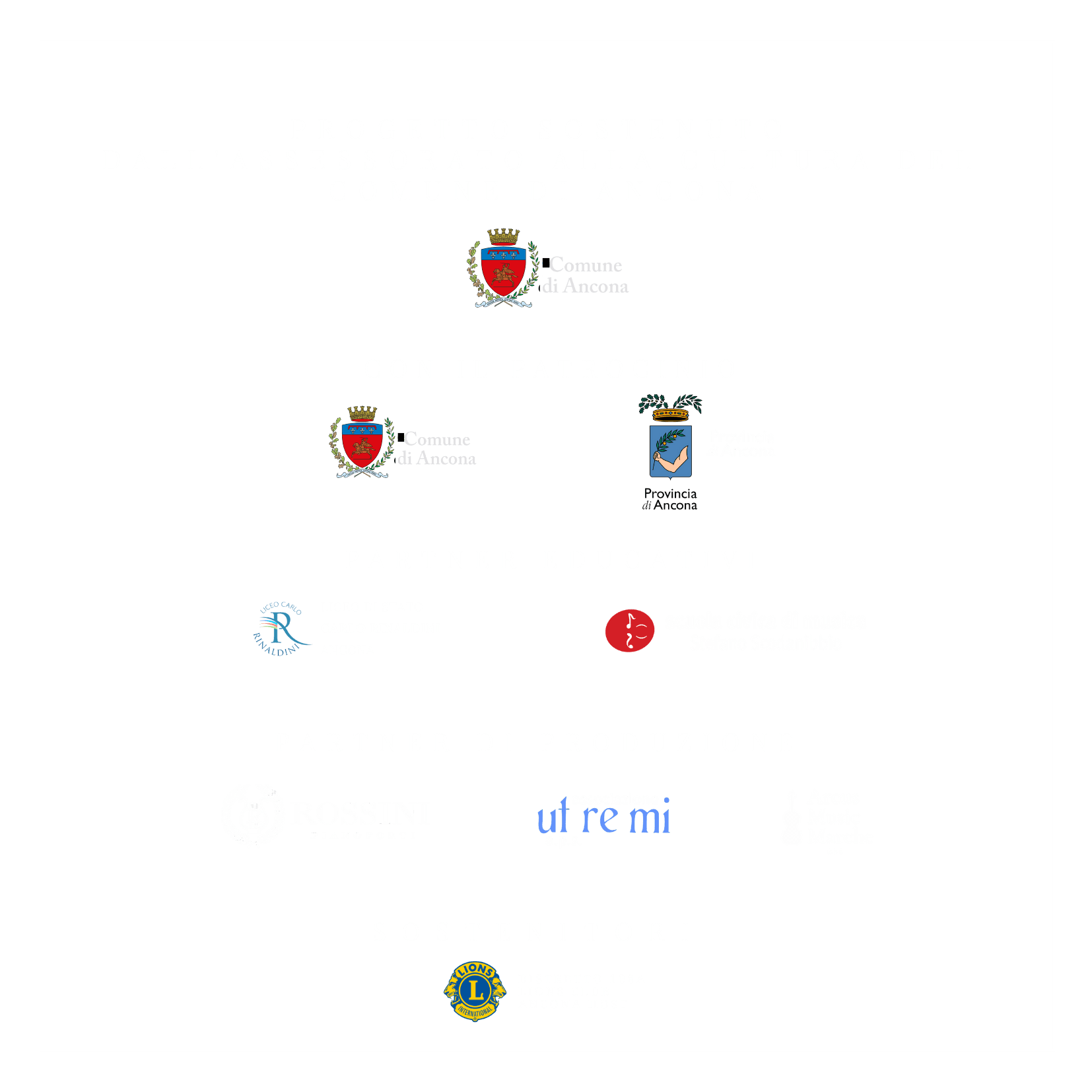 Sponsor e partner ClassicAncona Festival